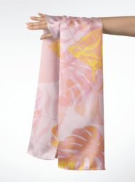 Leaf nature style with pink, yellow colors - Image 3