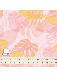 Leaf nature style with pink, yellow colors - Image 5