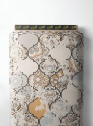 Petal flower style with grey,pink colors