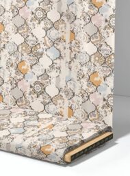 Petal flower style with grey,pink colors - Image 4