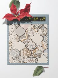 Petal flower style with grey,pink colors - Image 6