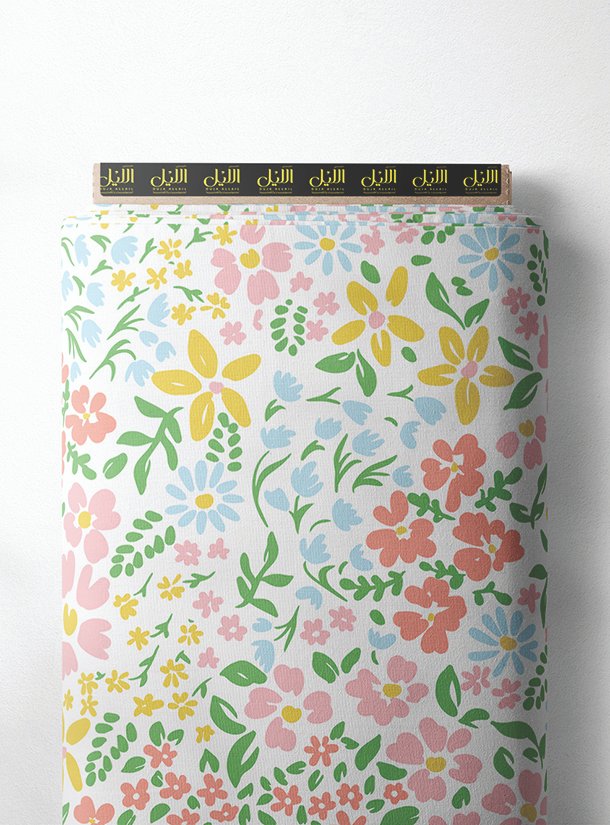 LAI02-0455_1-1.jpg Bloom flower style with pink,yellow colors - Image 1