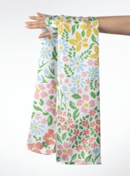 Bloom flower style with pink,yellow colors - Image 3