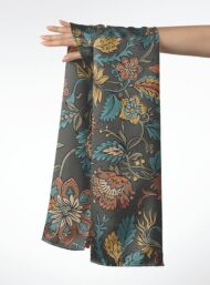 Leaf flower style with blue,orange colors - Image 3