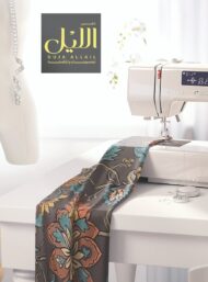 Leaf flower style with blue,orange colors - Image 7