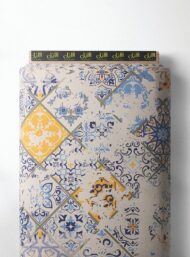 Tile others style with blue,yellow colors