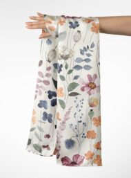 Bloom flower style with green,pink colors - Image 3