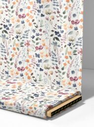 Bloom flower style with green,pink colors - Image 4