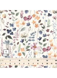 Bloom flower style with green,pink colors - Image 5