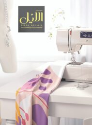 Leaf flower style with purple,yellow colors - Image 7