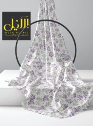 Petal flower style with purple,green colors - Image 2