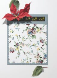 Bloom flower style with blue,pink colors - Image 6