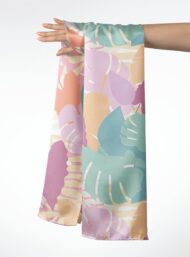 Leaf nature style with pink,green colors - Image 3