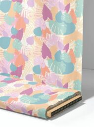 Leaf nature style with pink,green colors - Image 4