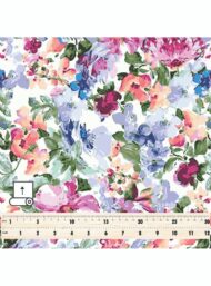 Bloom flower style with pink,purple colors - Image 5