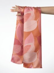 Leaf flower style with pink,red colors - Image 3