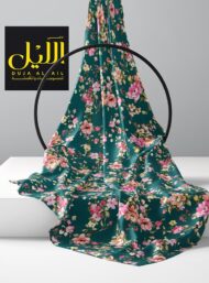 Bloom flower style with pink,green colors - Image 2