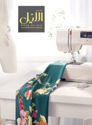 Bloom flower style with pink,green colors - Image 7