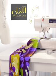 Bloom flower style with purple,yellow colors - Image 7