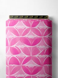 Petal flower style with pink colors