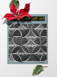 Flower others style with black,grey colors - Image 6