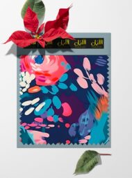 Bloom flower style with blue,pink colors - Image 6