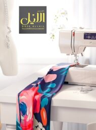 Bloom flower style with blue,pink colors - Image 7