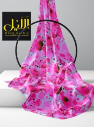 Leaf flower style with pink,green colors - Image 2