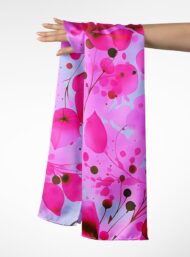 Leaf flower style with pink,green colors - Image 3