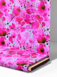 Leaf flower style with pink,green colors - Image 4