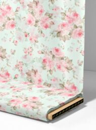 Bloom flower style with pink,green colors - Image 4