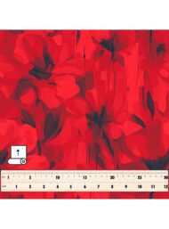 Petal flower style with red colors - Image 5