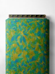 Leaf nature style with green,blue colors