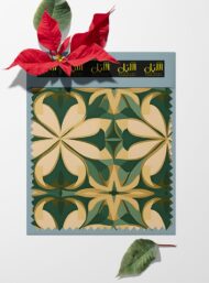Flower mixed style with green,brown colors - Image 6