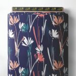 Petal flower style with pink,white colors