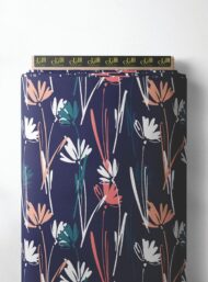 Petal flower style with pink,white colors