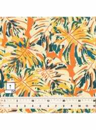 Leaf nature style with green,yellow colors - Image 5