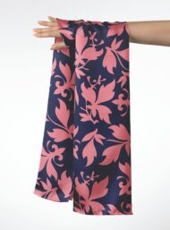 Leaf flower style with pink, black colors - Image 3