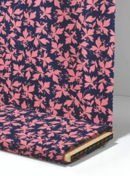 Leaf flower style with pink, black colors - Image 4