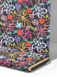 Bloom flower style with pink,yellow colors - Image 4