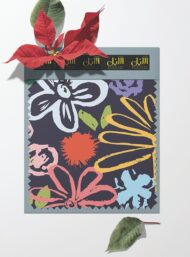 Bloom flower style with pink,yellow colors - Image 6