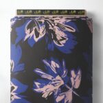 Petal flower style with blue,pink colors