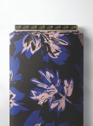 Petal flower style with blue,pink colors