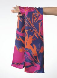 Bloom flower style with pink,blue colors - Image 3