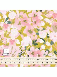 Bloom flower style with pink,green colors - Image 5