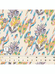 Leaf flower style with pink,green colors - Image 5