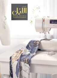 Petal flower style with white,blue colors - Image 7