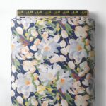 Petal flower style with green,white colors