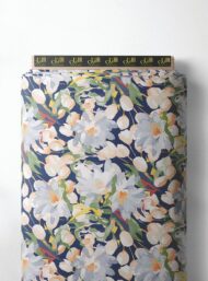 Petal flower style with green,white colors