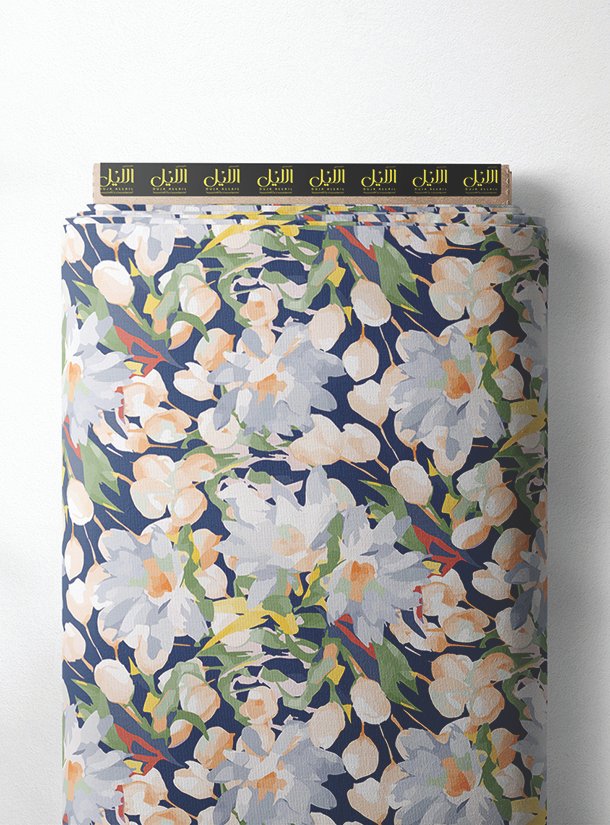 LAI02-0509_1-1.jpg Petal flower style with green,white colors - Image 1